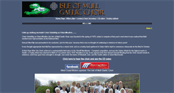 Desktop Screenshot of mullgaelicchoir.co.uk